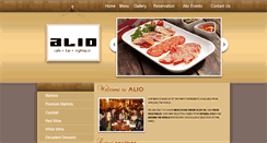 Desktop Screenshot of aliotoronto.ca